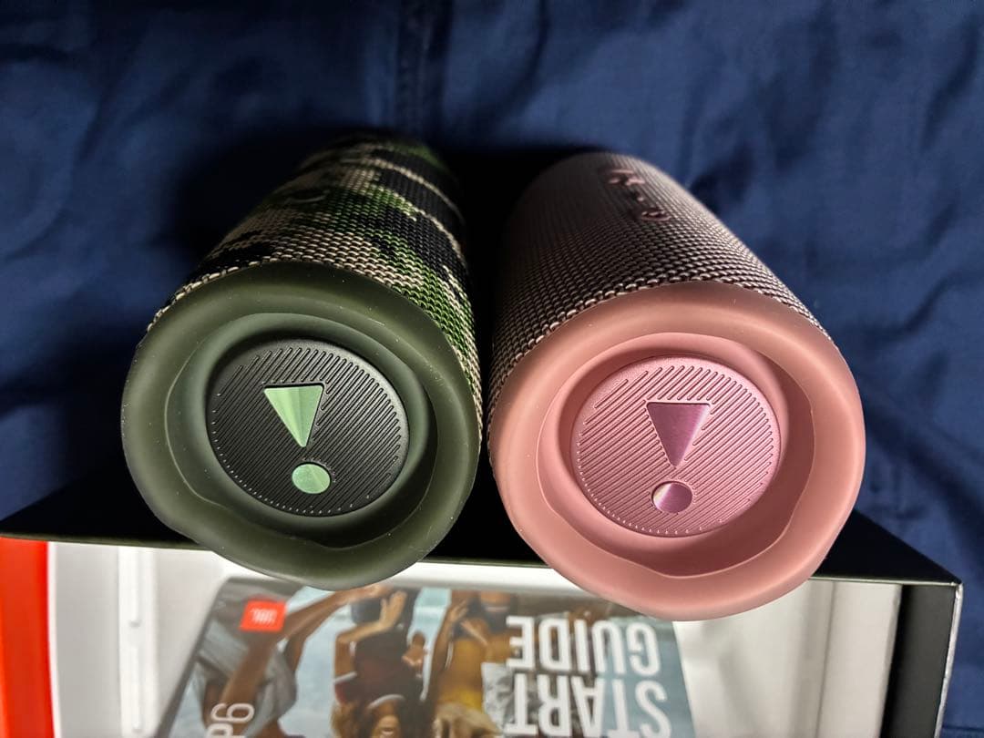 JBL FLIP6 ワイヤレススピーカー 迷彩柄＆ピンク 2個セット