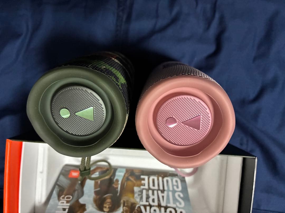 JBL FLIP6 ワイヤレススピーカー 迷彩柄＆ピンク 2個セット