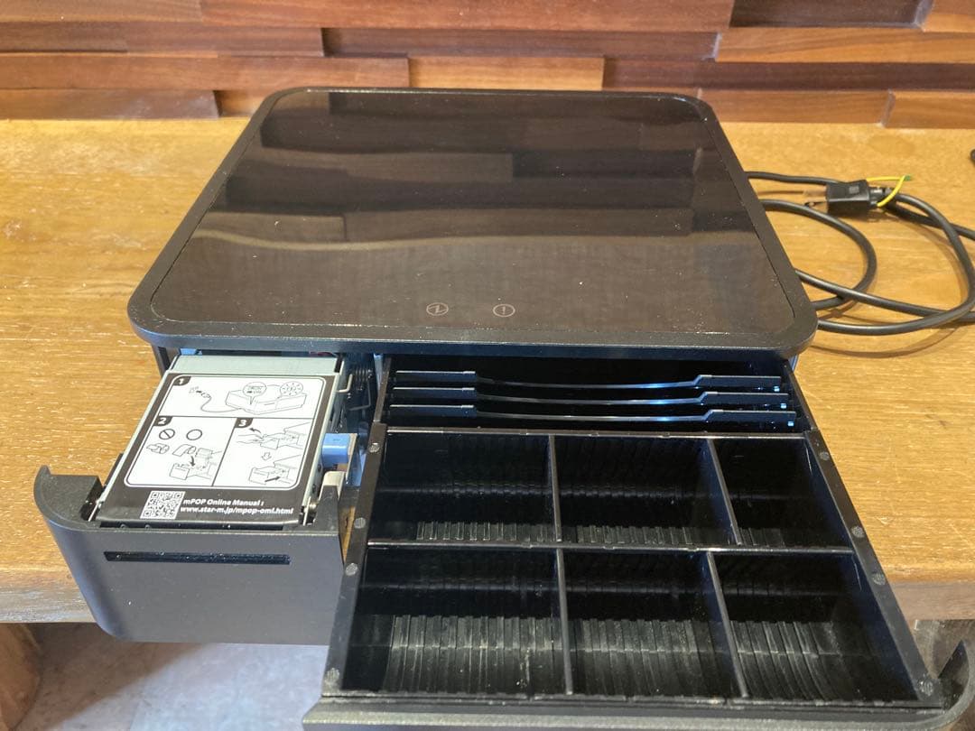mPOP レシートプリンター キャッシュドロア エアレジ／スマレジ対応+おまけ