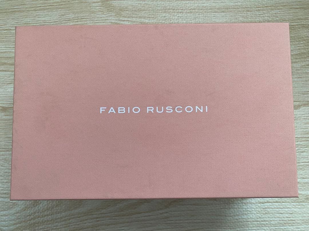 【新品・未使用】FABIO RUSCONI コーンヒールパンプス グレー