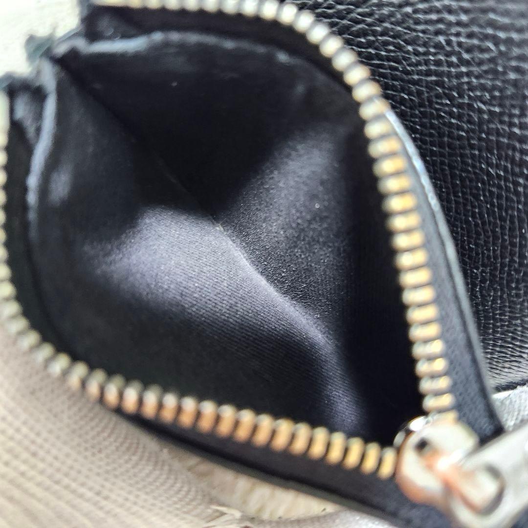 ✨極美品　正規品✨マルジェラ　二つ折り　小銭入れ　ステッチ　カレンダー　ブラック