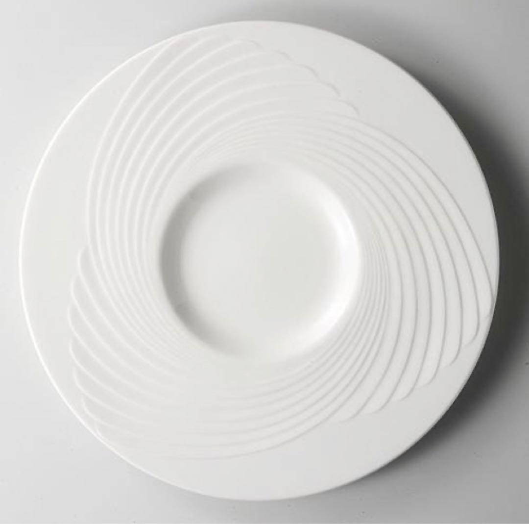 新品　ホテルプロ仕様　アミューズホワイト  パスタプレート   30枚セット