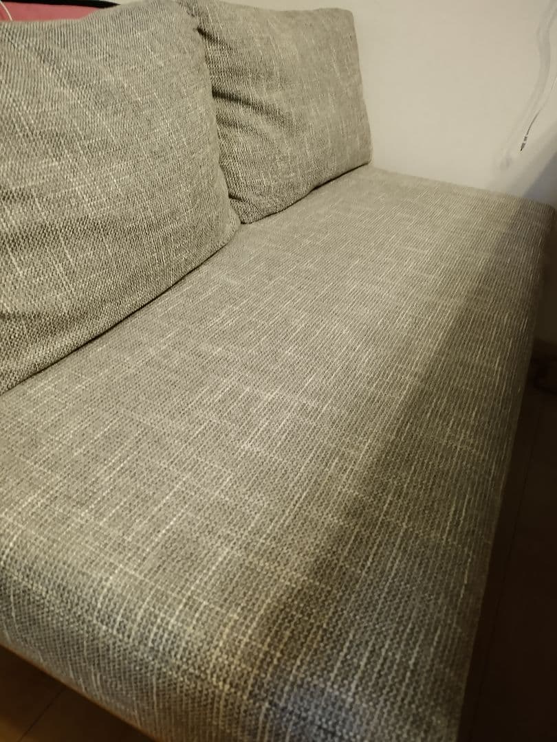 組み立て済み二人掛けチェアー