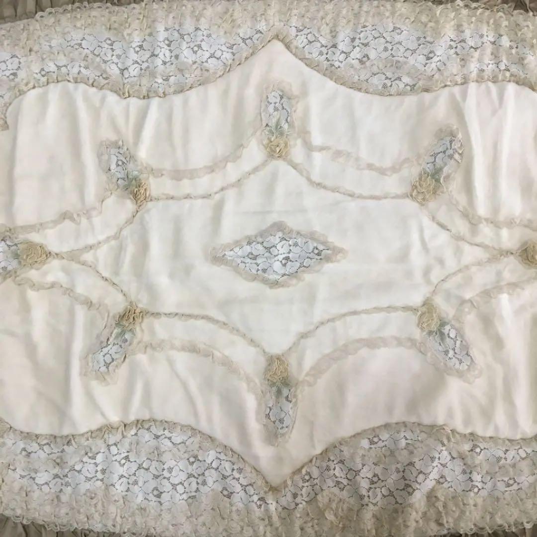 ✌ヒスクローネ 大判　マットラグ　カーペット　さえら　ロココ調　　じゅうたん