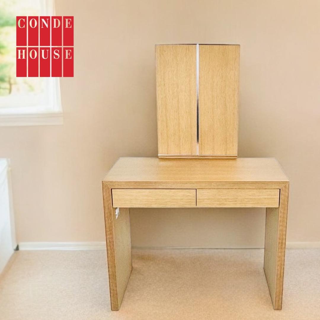 カンディハウス　ストライプ ドレッサー 三面鏡 ヒッコリー材 北欧スタイル