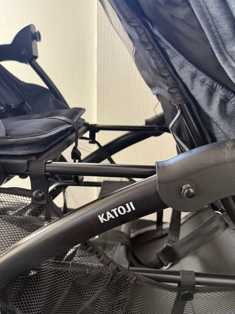【超美品】★KATOJI カトージ　2人でゴーDX 2人乗りベビーカー