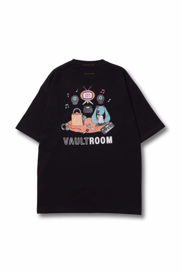 VAULTROOM × 初音ミク Tシャツ 黒