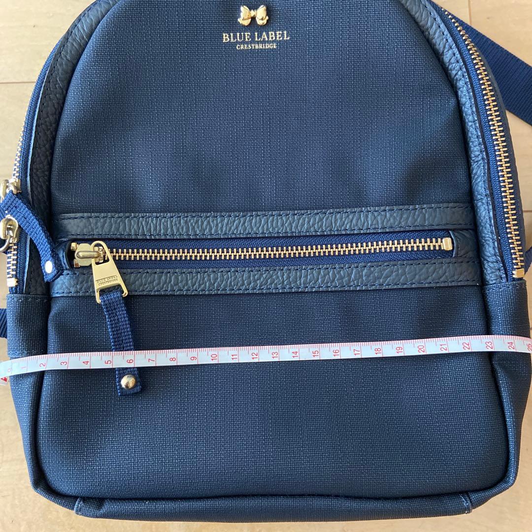 BLUE LABEL CRESTBRIDGE ネイビーリュック