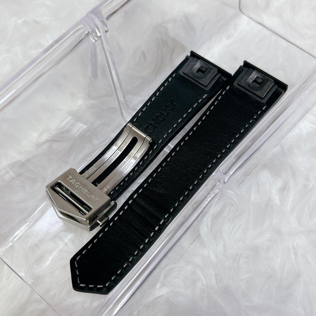 専用 TAG Heuer レザーベルト シルバー