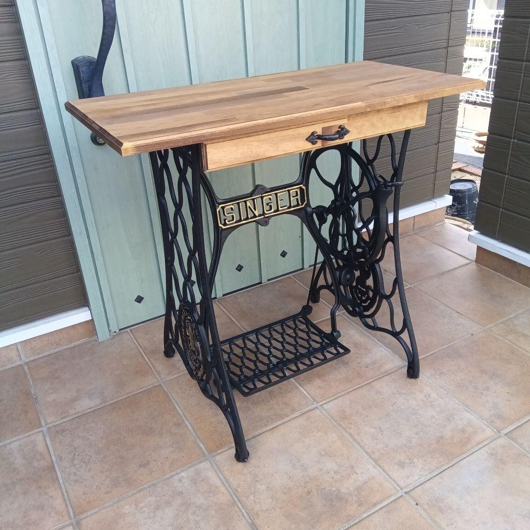 足踏みミシンテーブル　シンガー