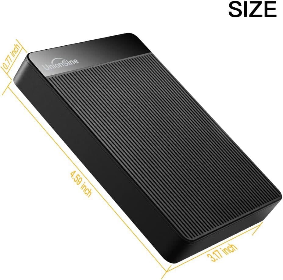 UnionSine 外付けHDDポータブルハードディスク 5TB