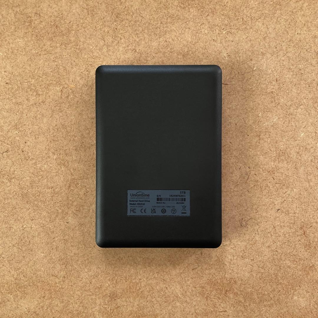 UnionSine 外付けHDDポータブルハードディスク 5TB