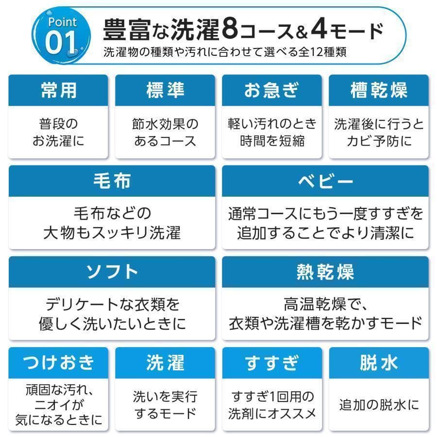 全自動洗濯機 乾燥機 縦型6kg 乾燥機能付き 3kg 一人暮らし 2741