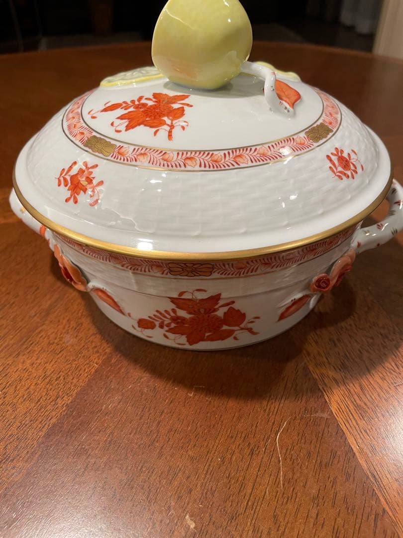 ヘレンド　アポニーオレンジ　スープチューリン　レモン