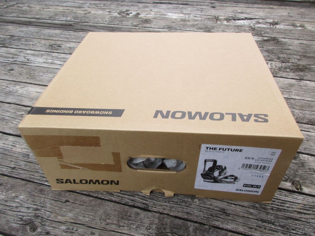 新品 子供用 ジュニア サロモン ビンディング SALOMON FUTURE