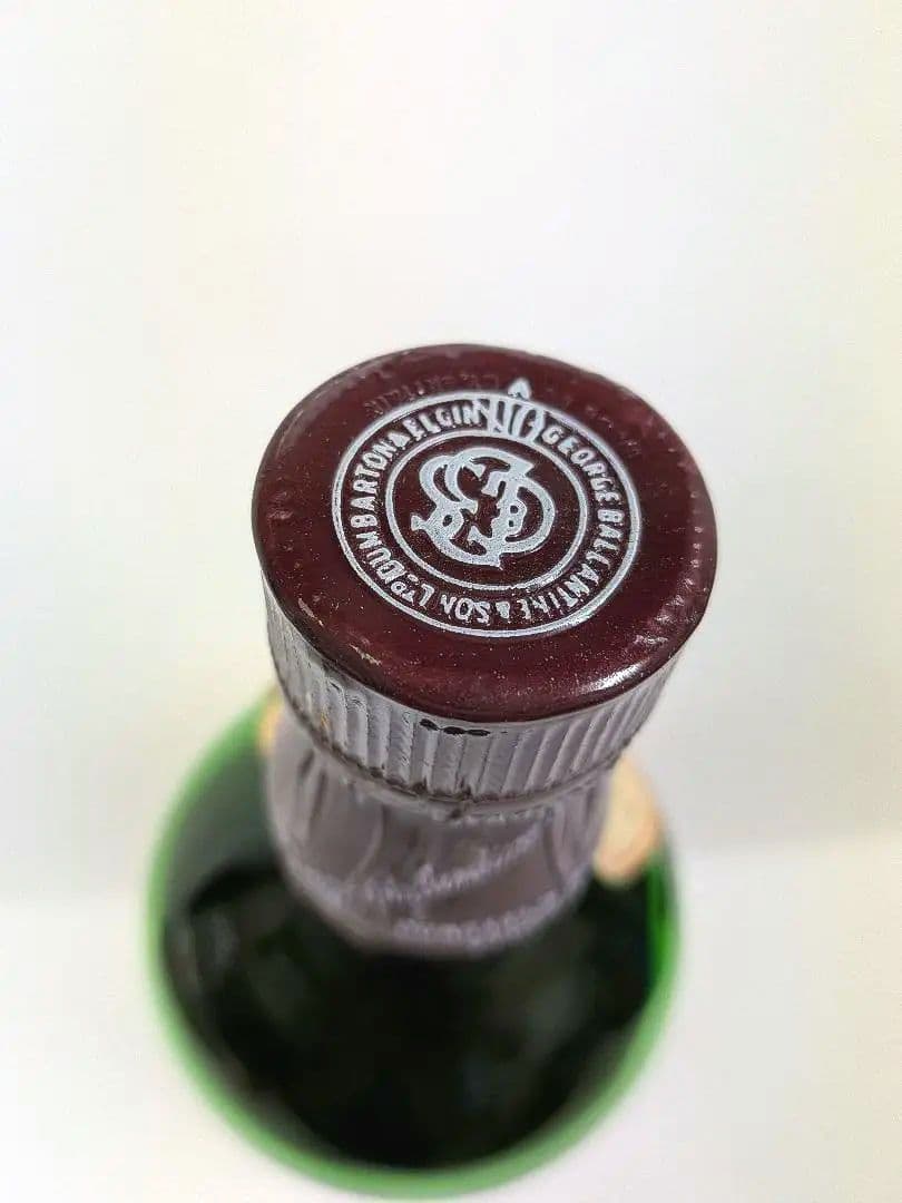 【あぶさん】古酒　未開栓　バランタイン17年 赤青旗　特級　従価