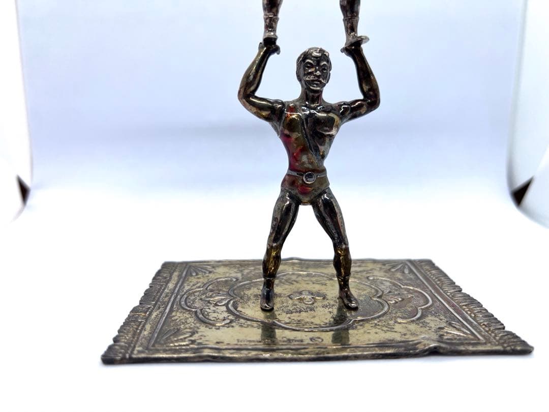 ティファニー　置物　インテリア　サーカス　シルバー