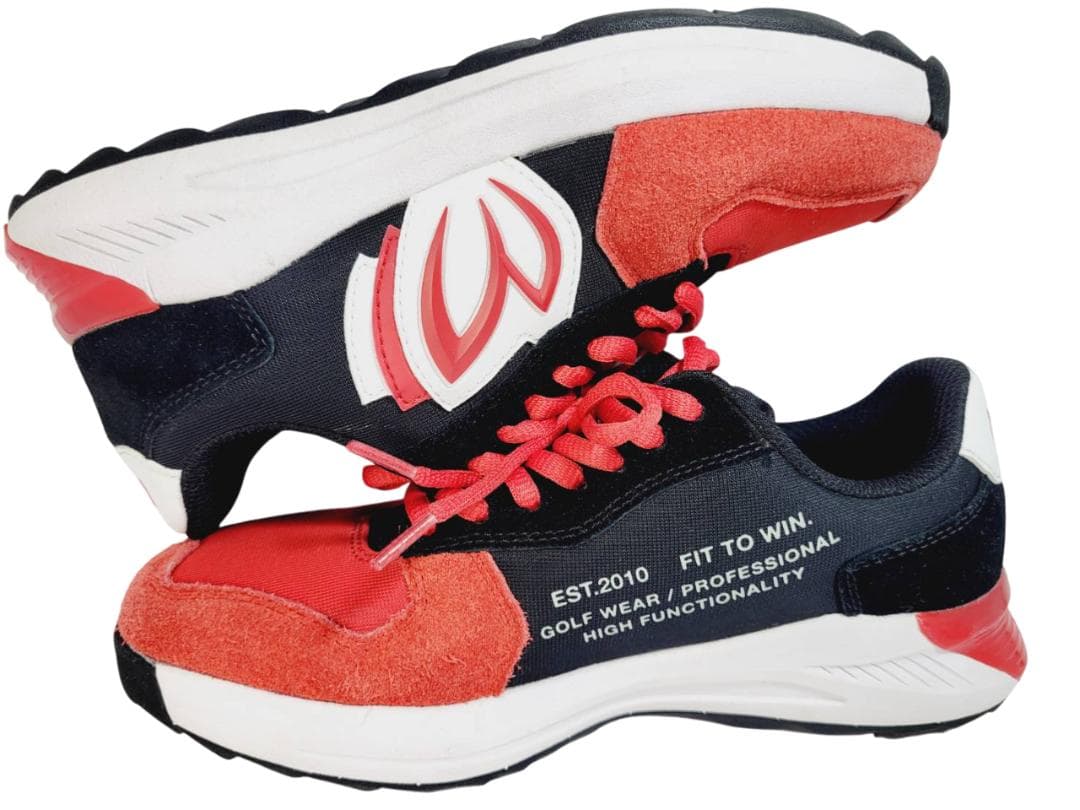 マスターバニーエディション ベロア×メッシュ スパイクレス ゴルフシューズ