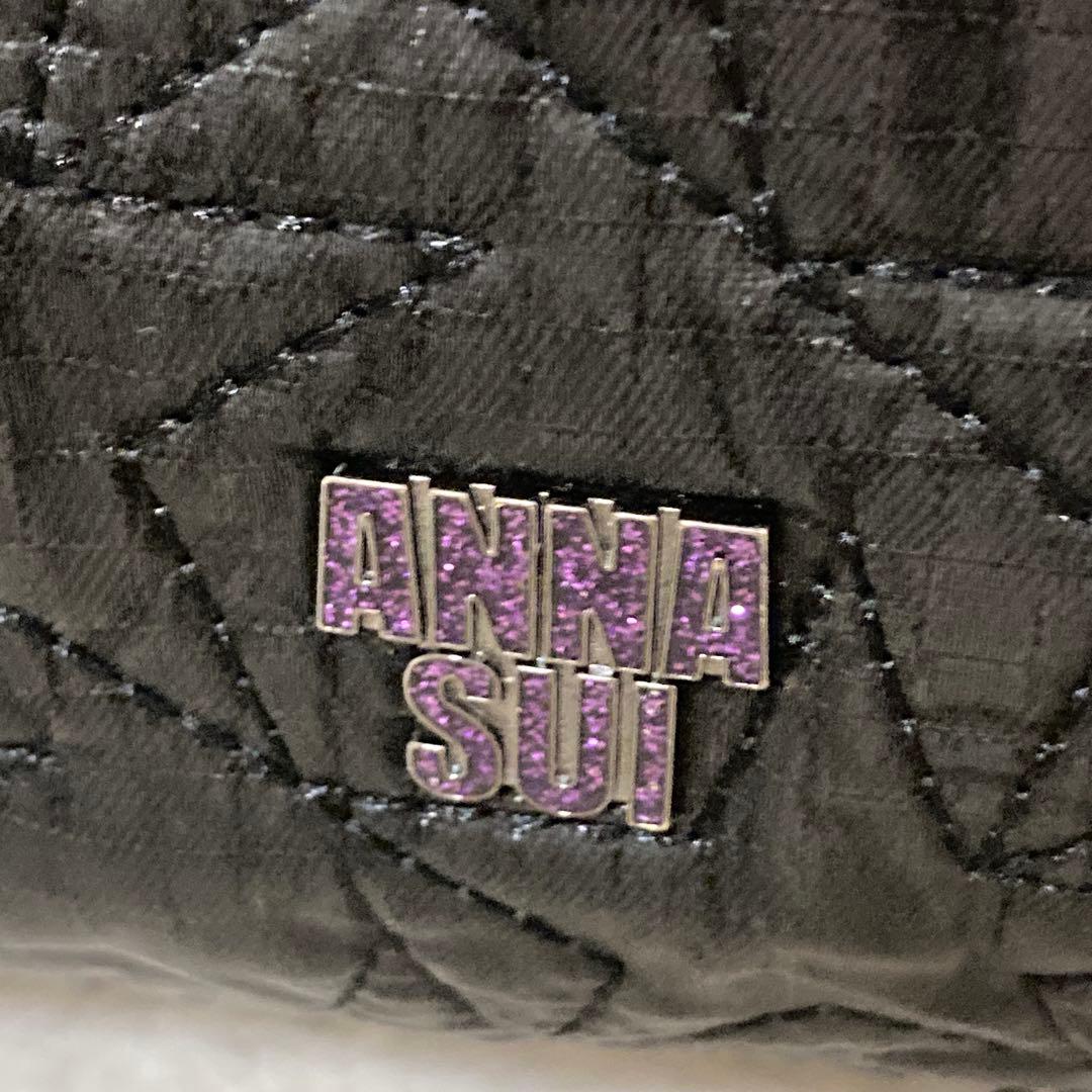 極美品 ANNA SUI プラネタ 2WAYリュックサック キルティング