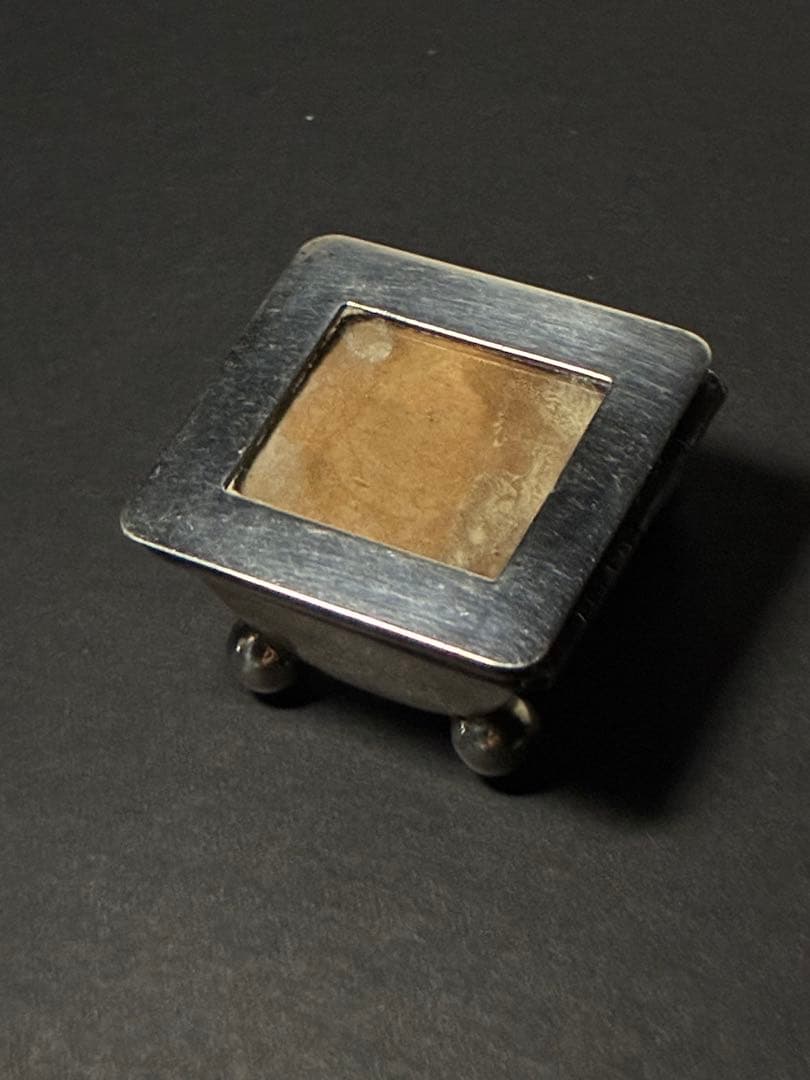 1903–1904年 英国製 純銀 小物入れ スターリングシルバー アンティーク