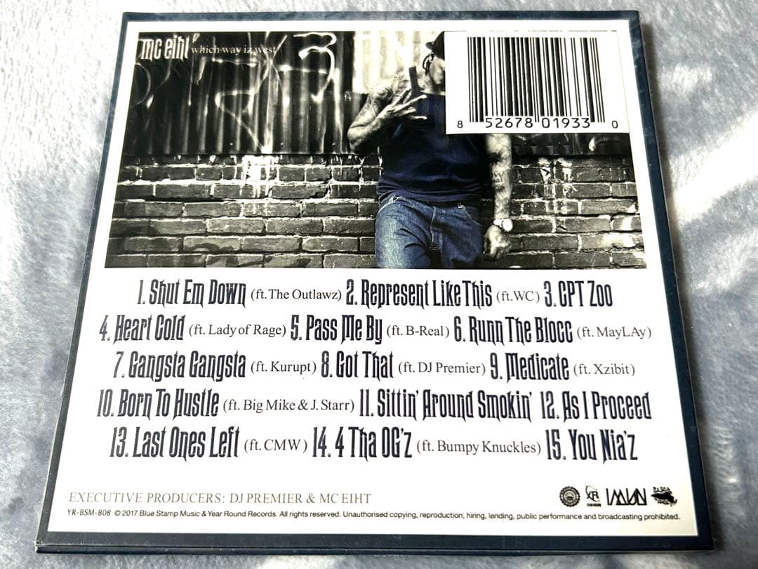洋楽 MC EIHT - Which Way Iz West G-RAP G-FUNK