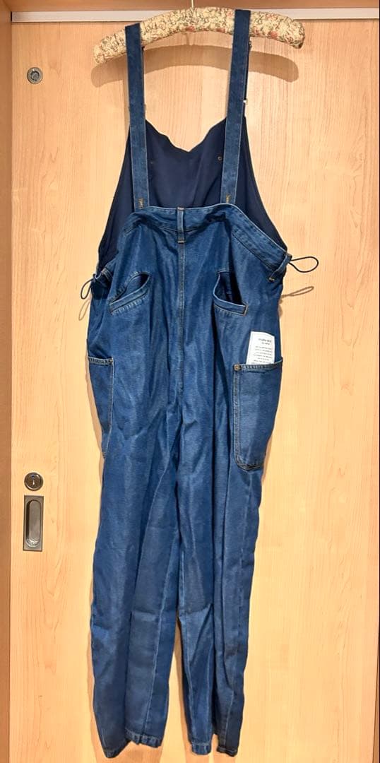 niko and… ニコアンド Misayo ラクテロサロペット　インディゴ　L