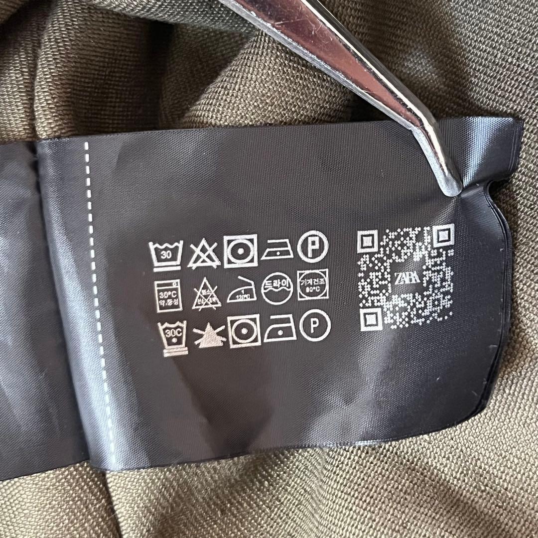 【未使用タグ付】ザラ×アンダーソンベル コラボ トレンチコート LーXL カーキ