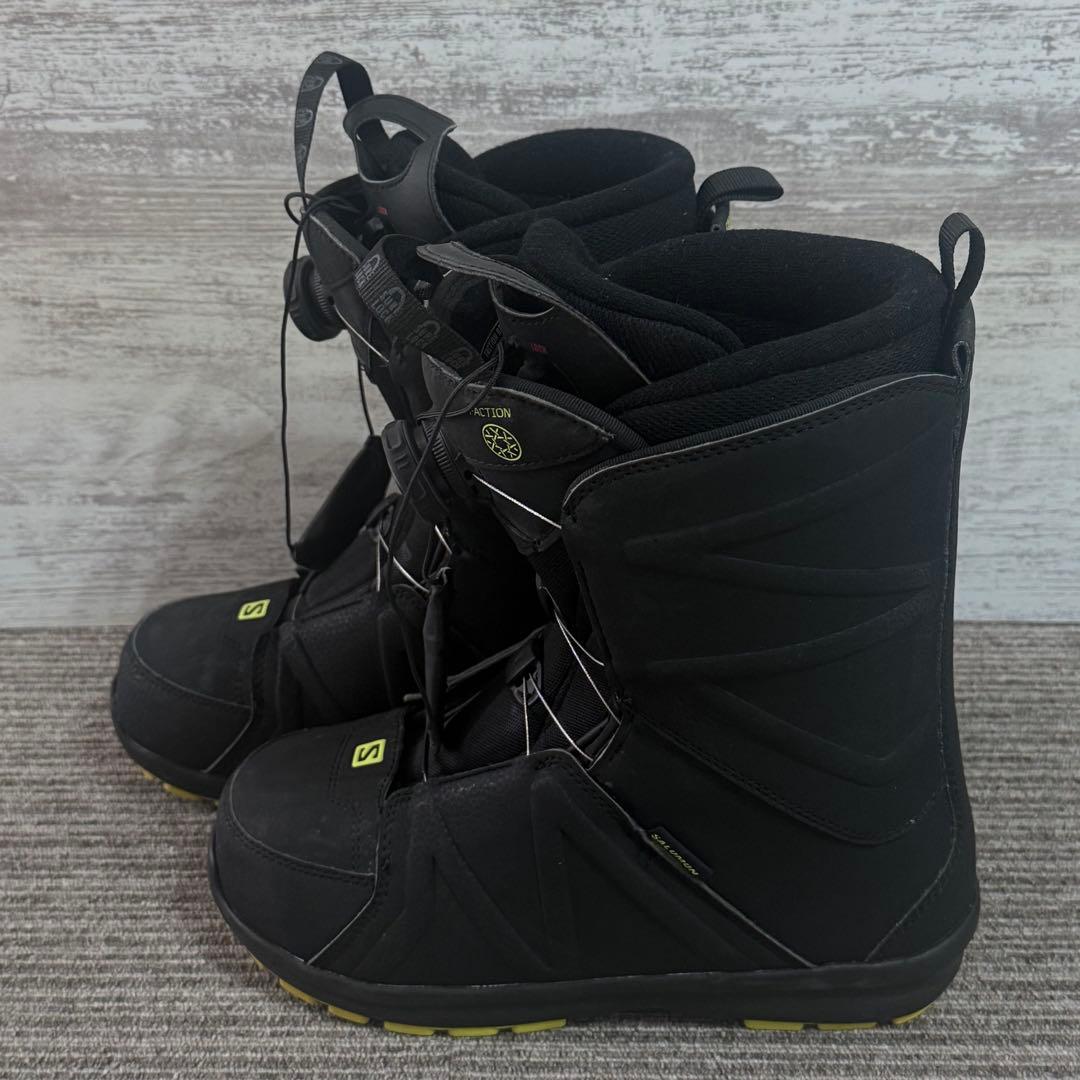 美品　Salomon スノーボードブーツ ブラック　25.5cm
