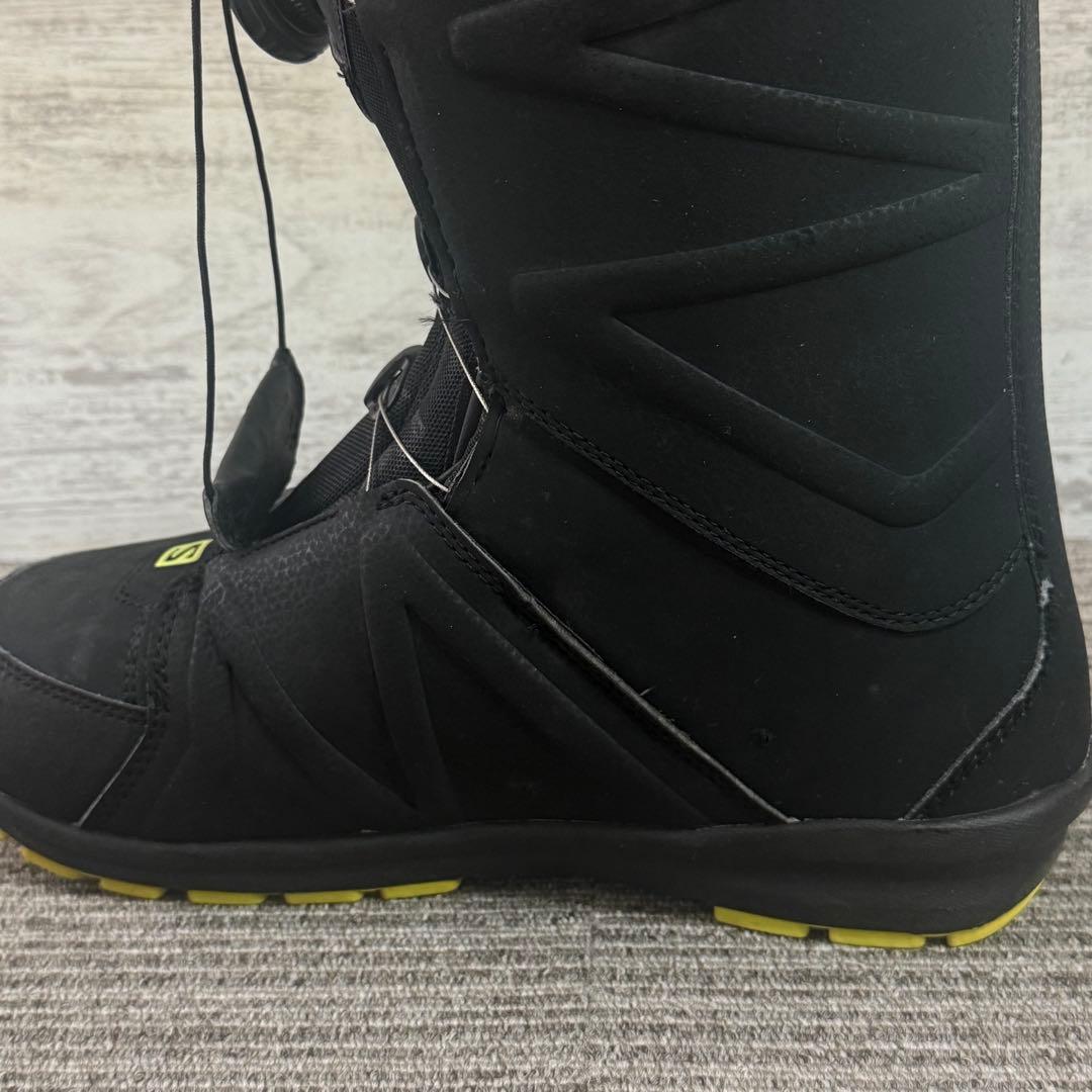 美品　Salomon スノーボードブーツ ブラック　25.5cm