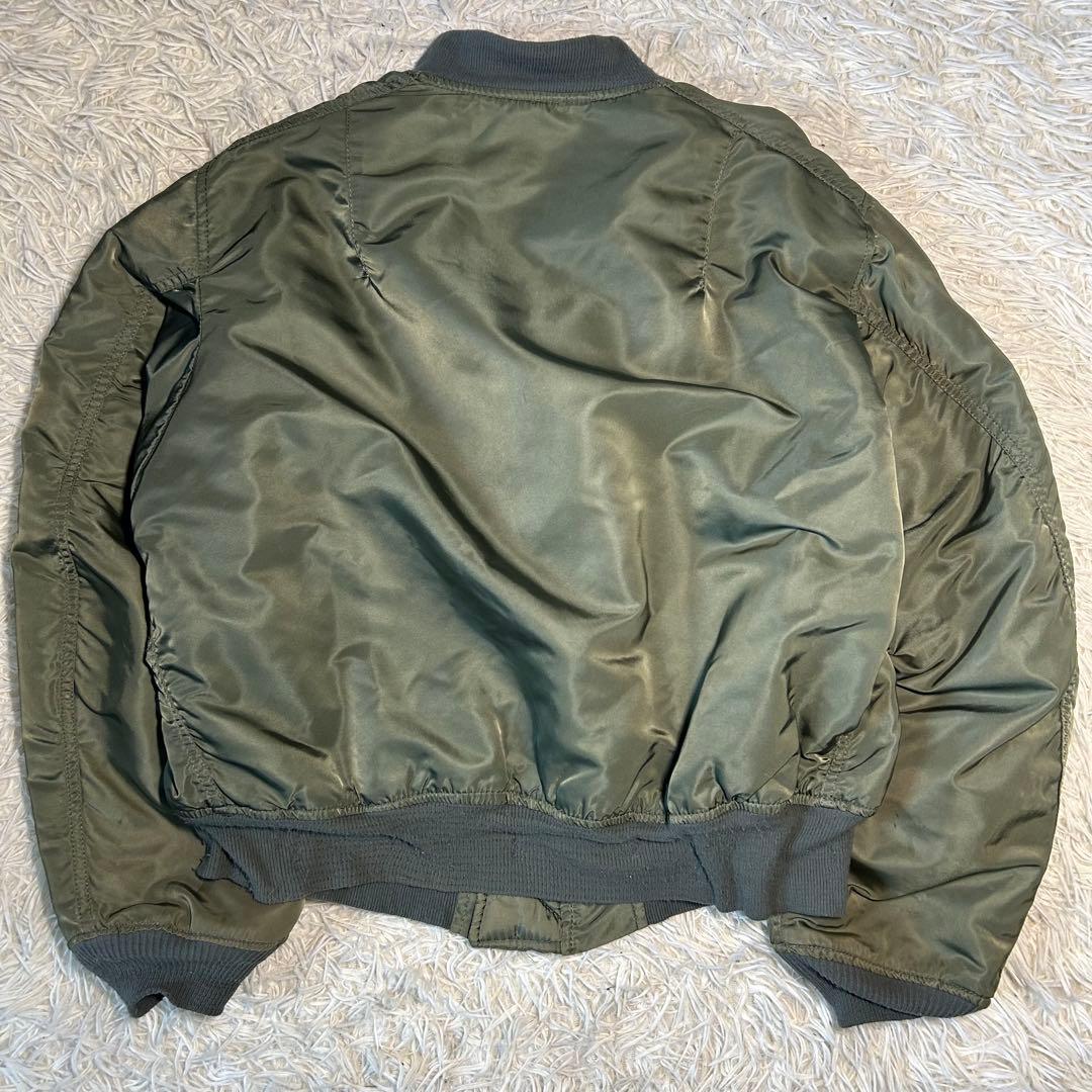 80s alpha industries ma-1 フライトジャケット USA製