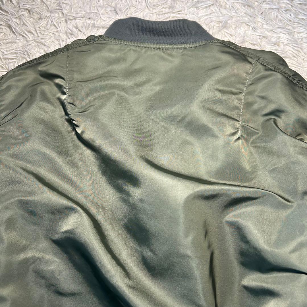 80s alpha industries ma-1 フライトジャケット USA製