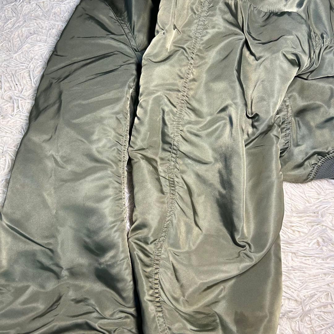 80s alpha industries ma-1 フライトジャケット USA製
