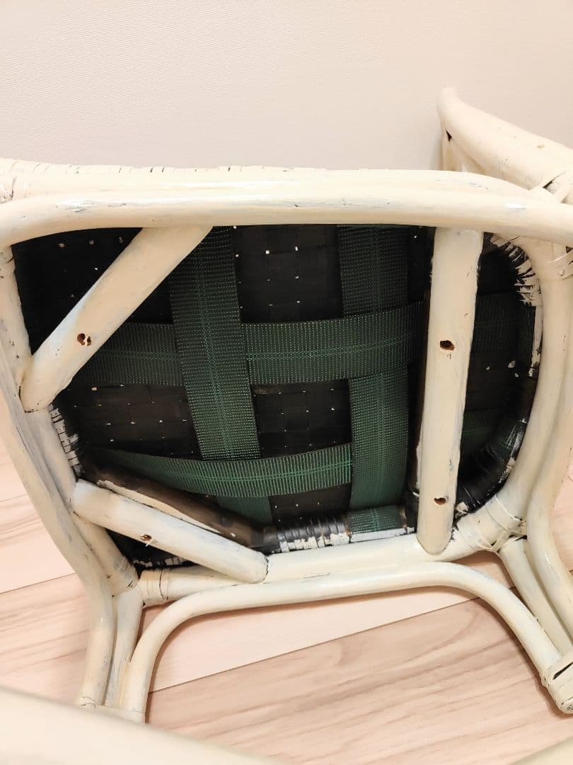 ビンテージ　シャービーシックカフェチェア