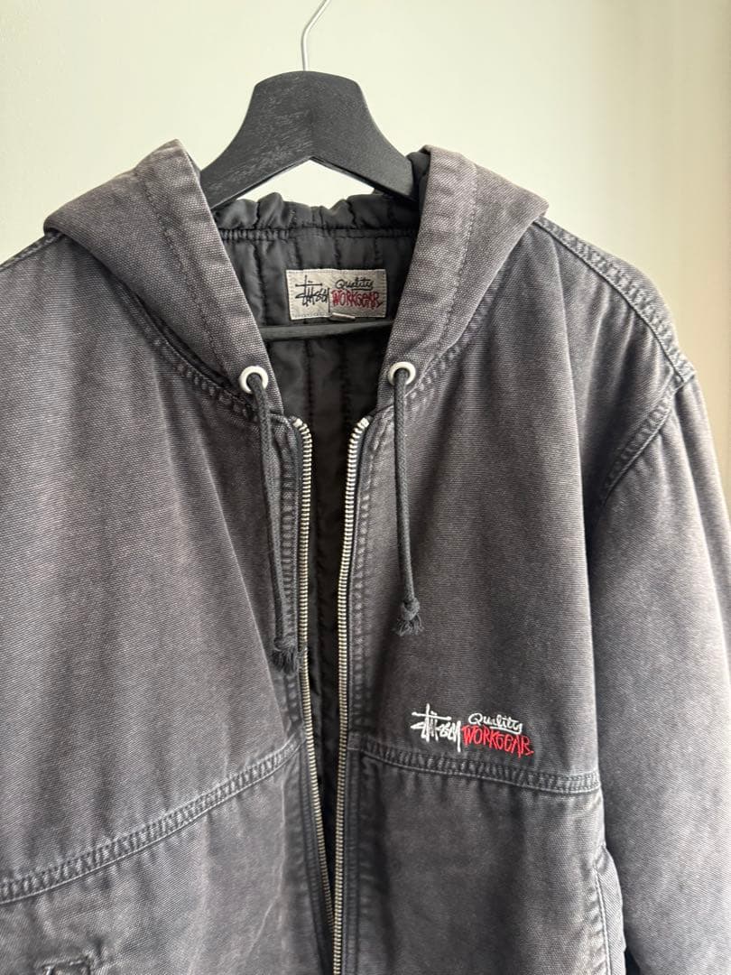 ジャケット・アウター Stussy Double Dye Work Jacket \"Black