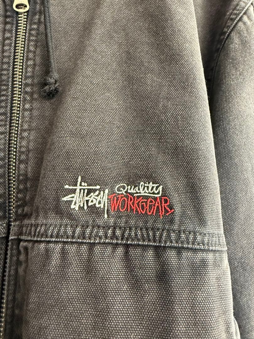 ジャケット・アウター Stussy Double Dye Work Jacket \"Black