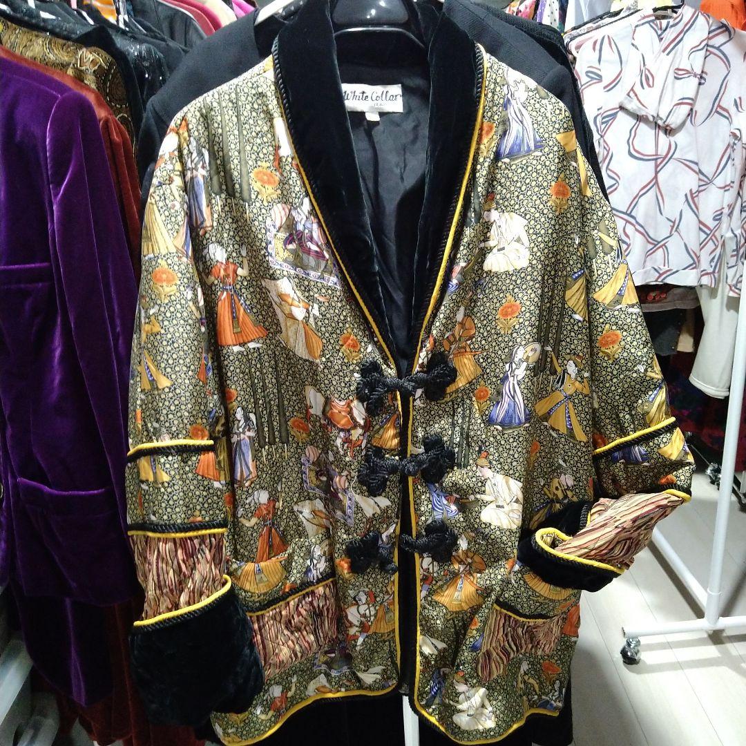 Kurima‼️ビンテージ　　ルームウェア　ガウン　シルク100 41