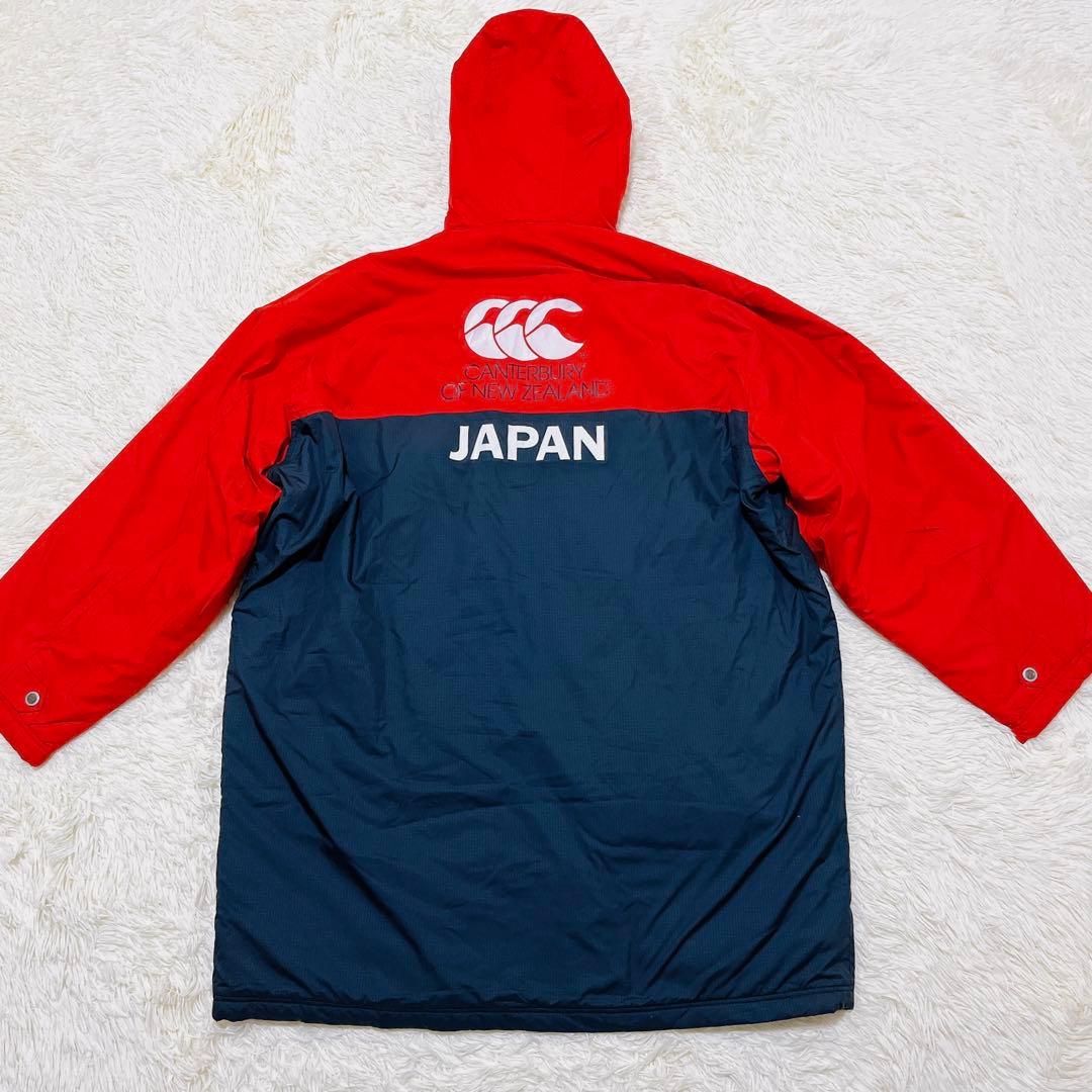 【新品タグ付き・希少】カンタベリー　ロングダウンコート　ラグビー日本代表　洗える