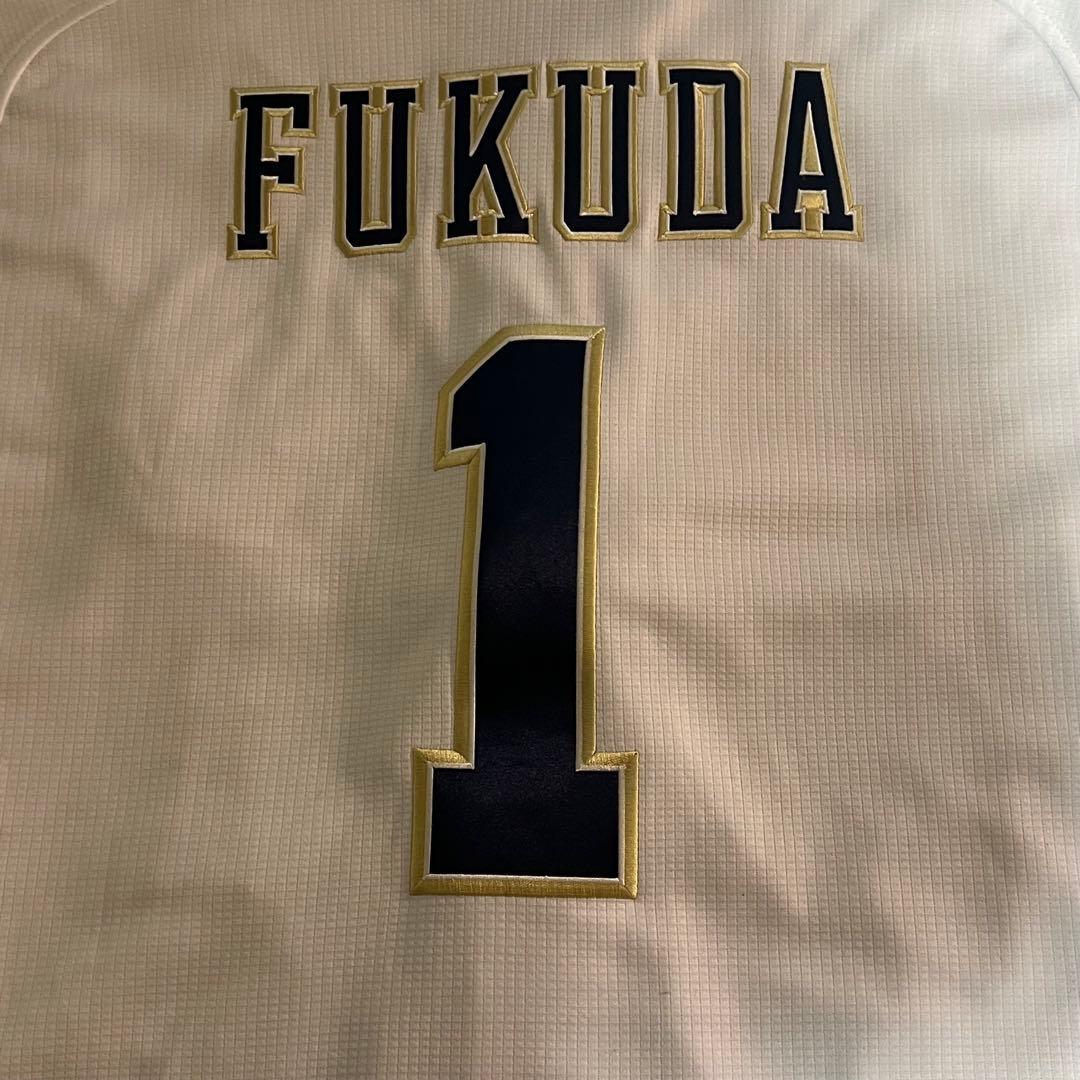 オリックスバファローズ 福田選手 レプリカユニフォーム ホーム Mサイズ 1番