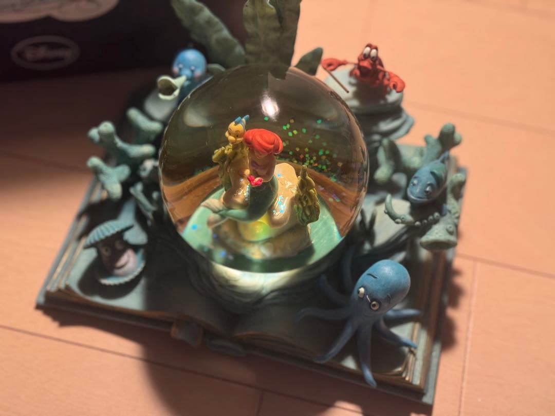 【激レア★ Hallmark】アリエル　スノーグローブ　スノードーム
