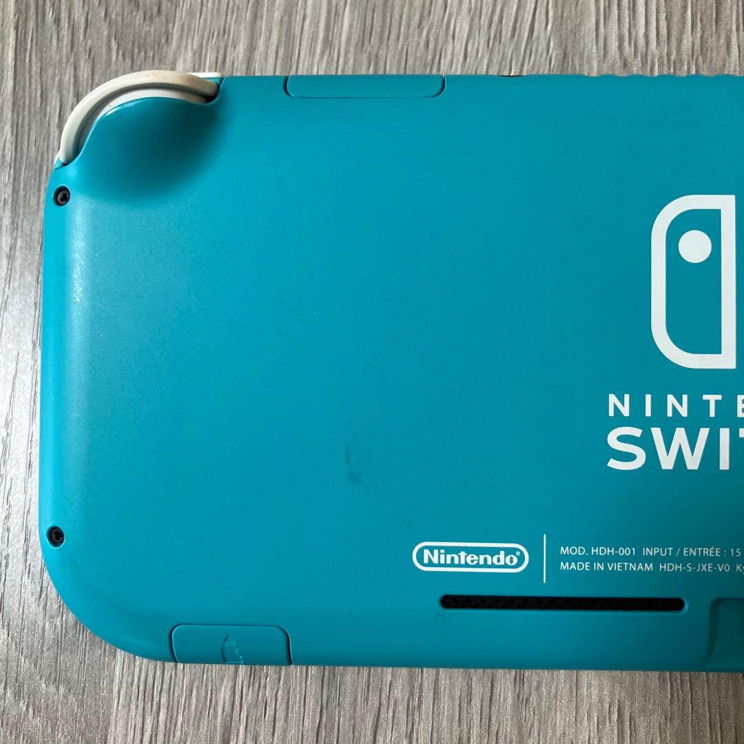 Nintendo Switch Lite ターコイズ 本体　持ち運びケース付き