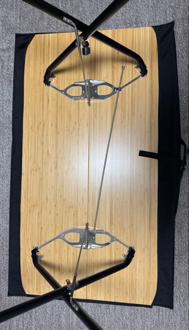 スノーピーク ワンアクションテーブルロング Light Bamboo