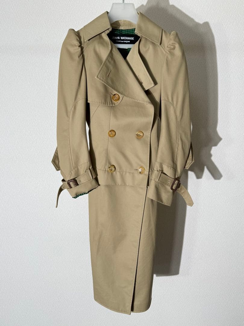 ジュンヤワタナベコムデギャルソン 変形ロングトレンチコート