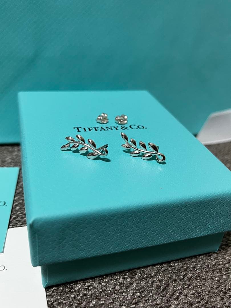 百貨店購入　ティファニー　パロマ・ピカソ オリーブリーフ ピアス　付属品あり