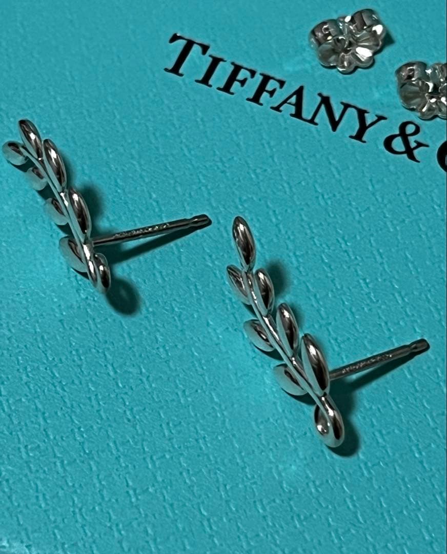 百貨店購入　ティファニー　パロマ・ピカソ オリーブリーフ ピアス　付属品あり