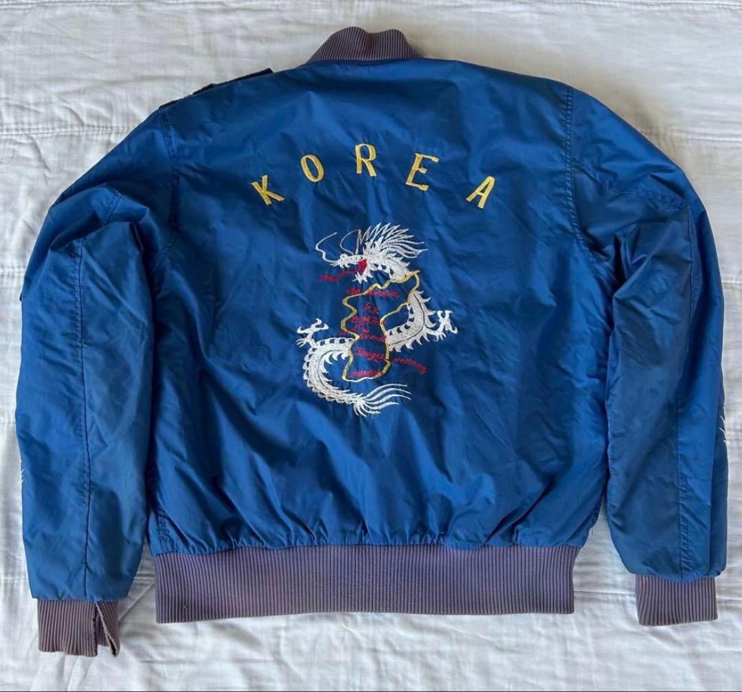 ワ*ン様 50s-60s KOREA SOUVENIR JACKET コリジャン