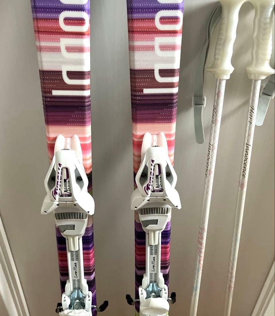 ♡送料込み♡Hart Innocenzaスキー板ポールセット 145