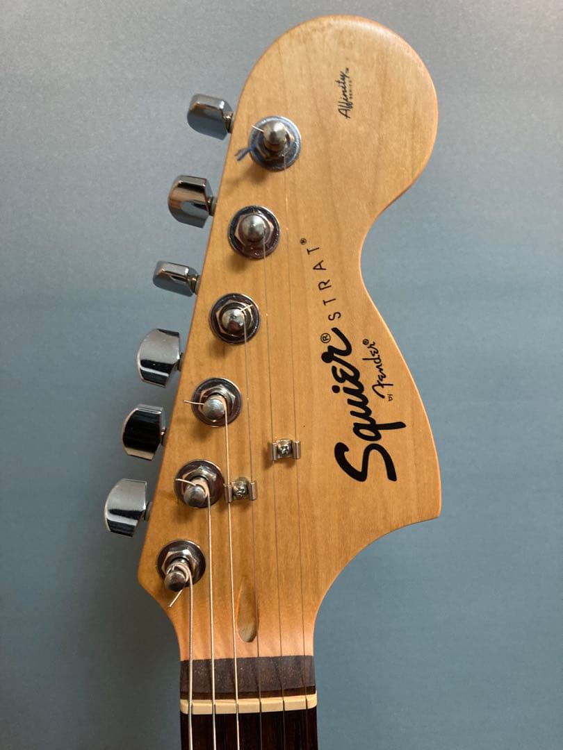 Squier by Fender Affinity ストラト　茶鼈甲