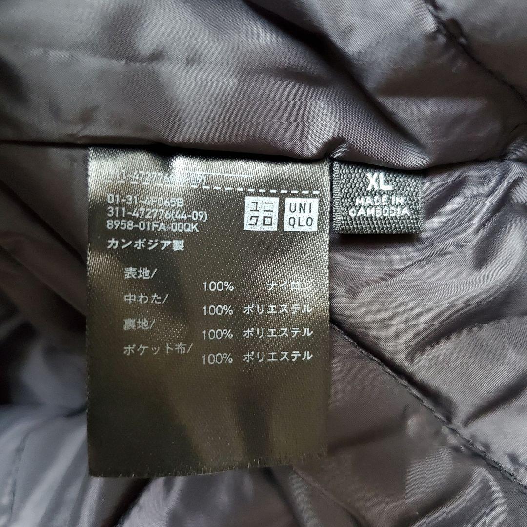 未使用 UNIQLO C フーデッドコート XL ブラック