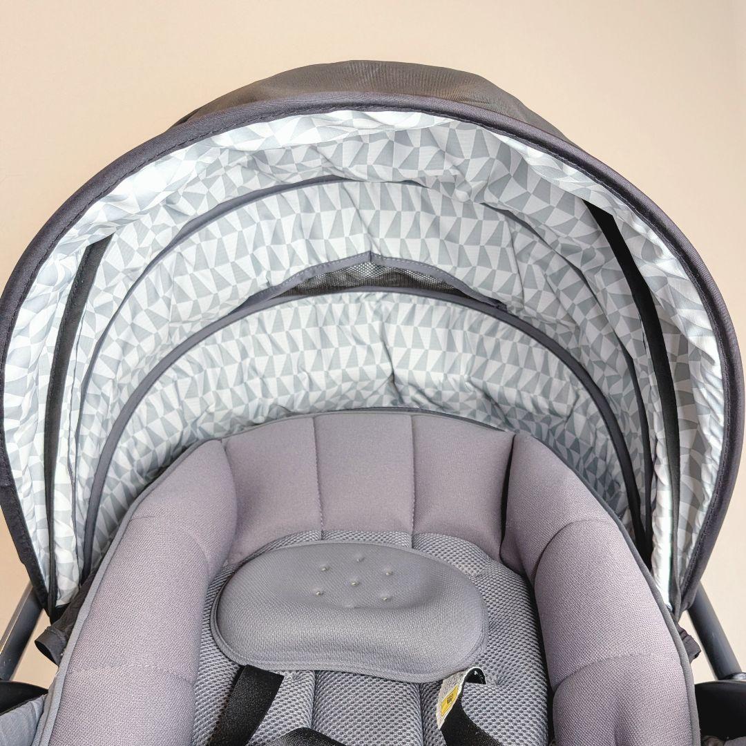 【美品】Aprica ラクーナ ベビーカー ハイシート 軽量 ソファ クッション