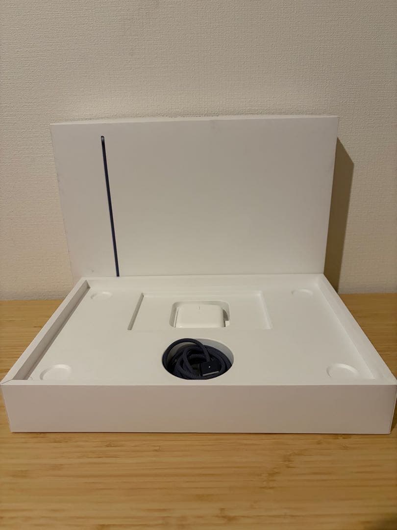 【美品/BT100%】MacBook Air M3 8GB 256GB 付属完備